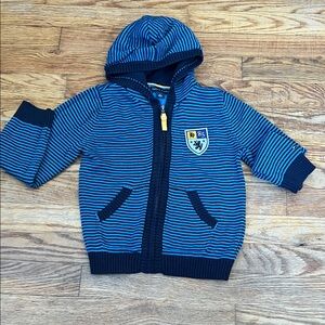 Tommy Hilfiger Navy and Blue Kids Hoodie